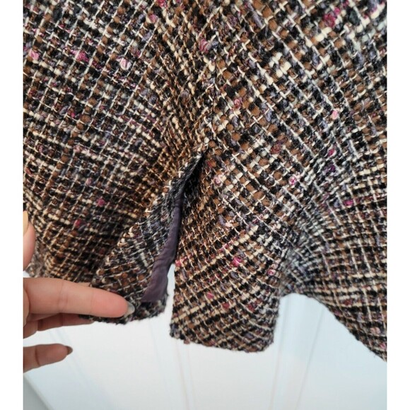 Classiques Entier Tweed Wool Blend Blazer Jacket Size L - Picture 6 of 6